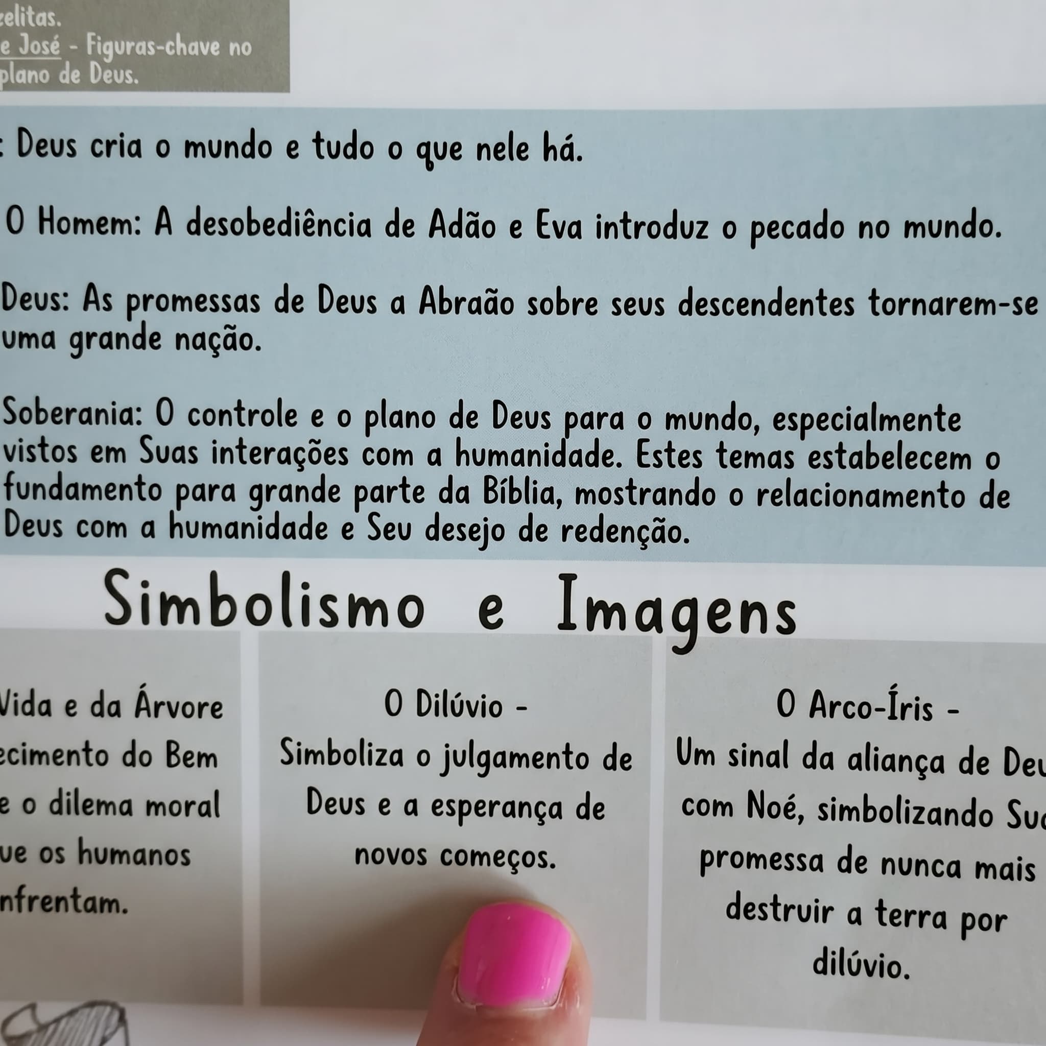 Imagem real do produto Mapa da Palavra mostrando detalhes do material impresso