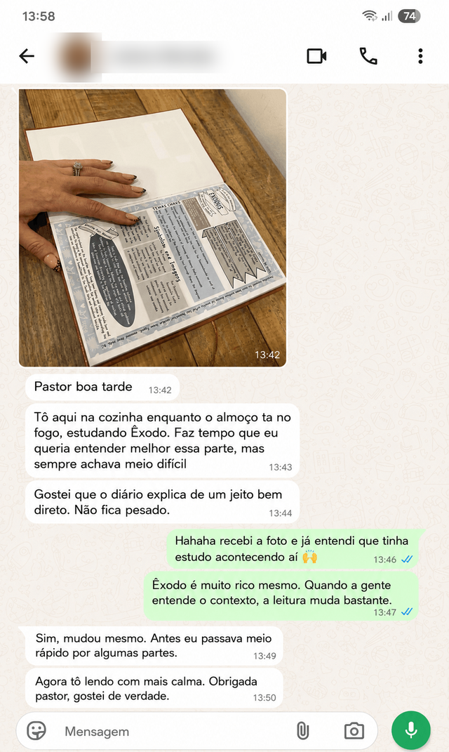 Depoimento de cliente Mapa da Palavra