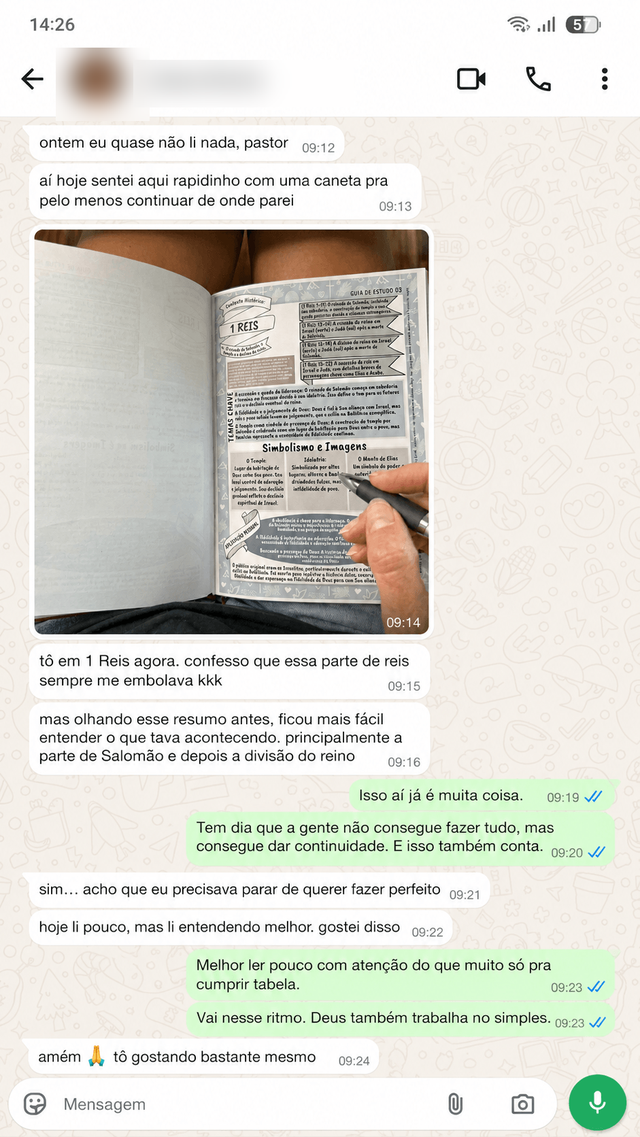 Depoimento de cliente Mapa da Palavra